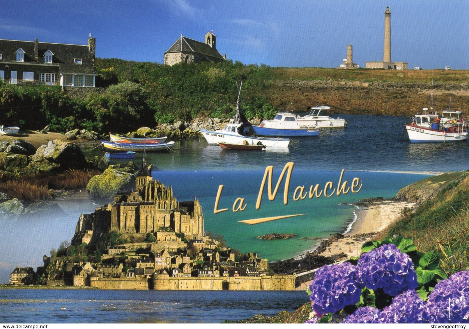 50 La Manche / Les Iles Chaussey / La Phare De Gatteville / Le Mont Saint Michel / Granville / Multi Vues - Autres & Non Classés