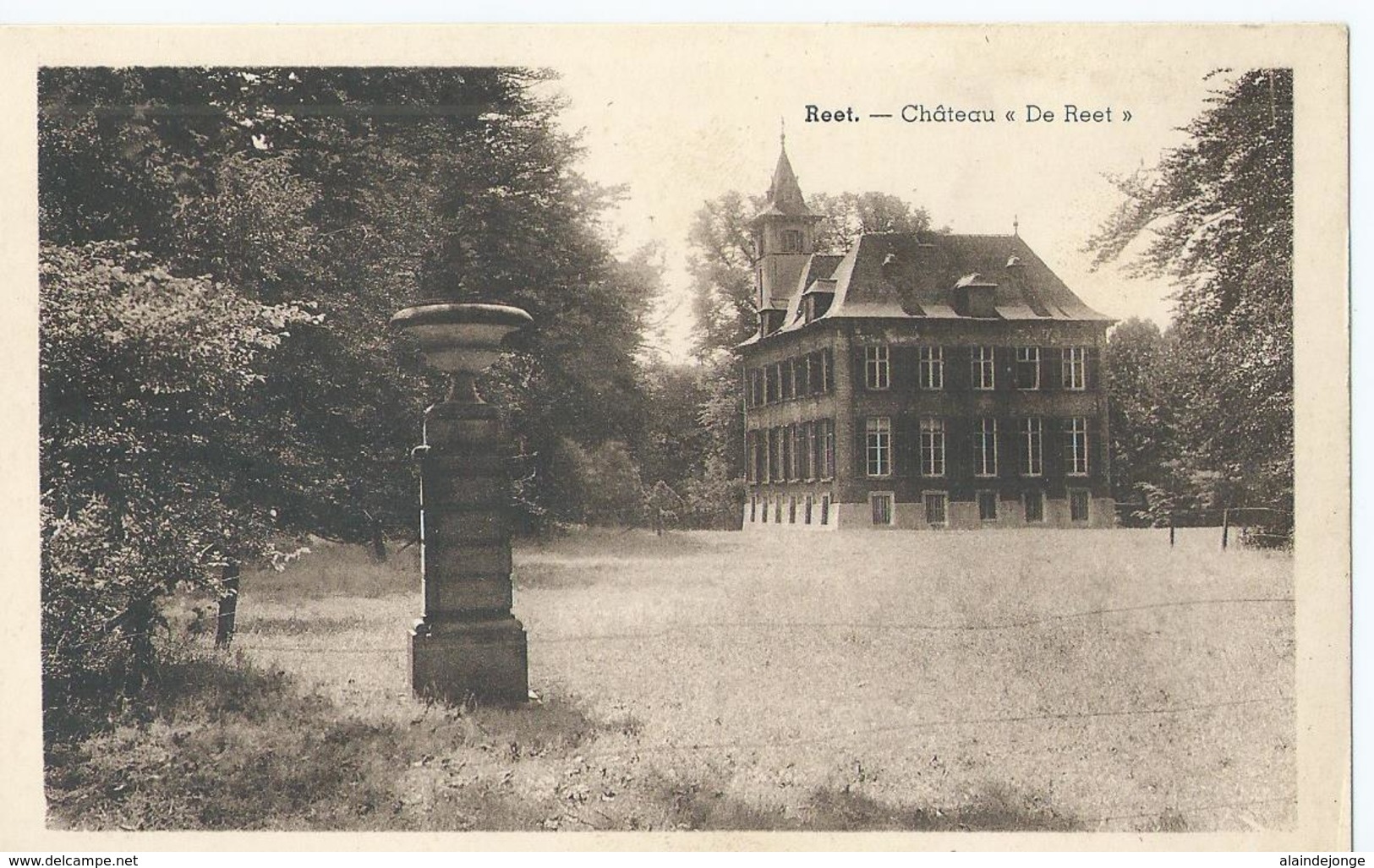 Reet - (Rumst) - Château " De Reet " - Uitg. B. Vande Sande (Kruidwaren - Tabak) - Rumst