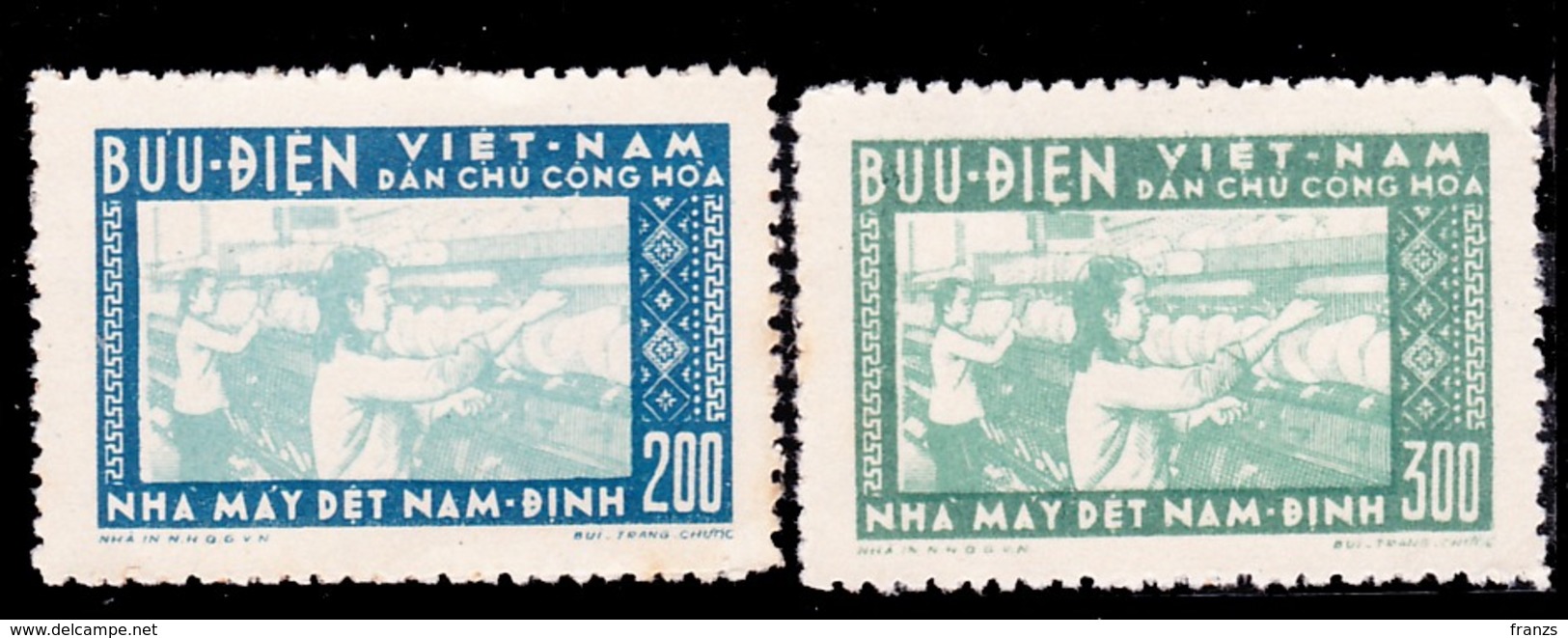 Vietnam North 1957 Michel # 55-56, MNH, - Vietnam