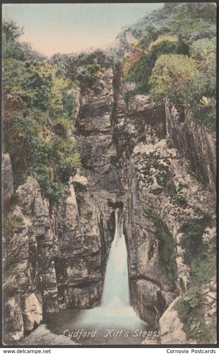 Kitt's Steps, Lydford, Devon, C.1905 - Frith's Postcard - Dartmoor