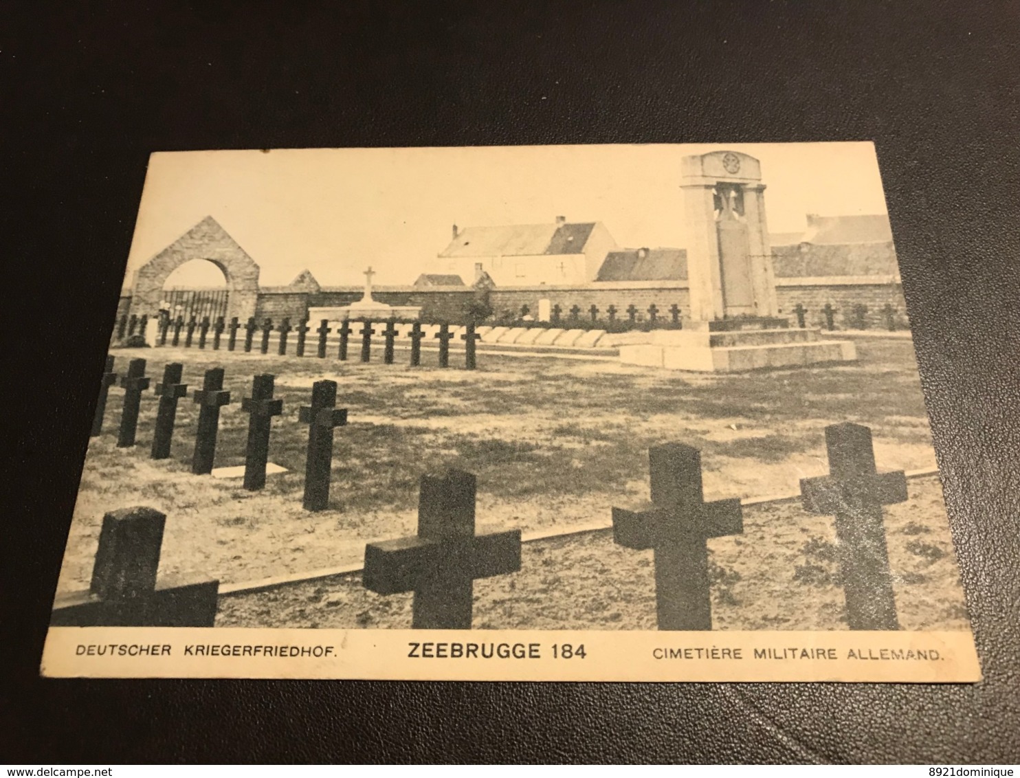 Zeebrugge - Deutscher Kriegerfriedhof 184 Cimetière Militaire Allemand - Photo Kerling - Zeebrugge