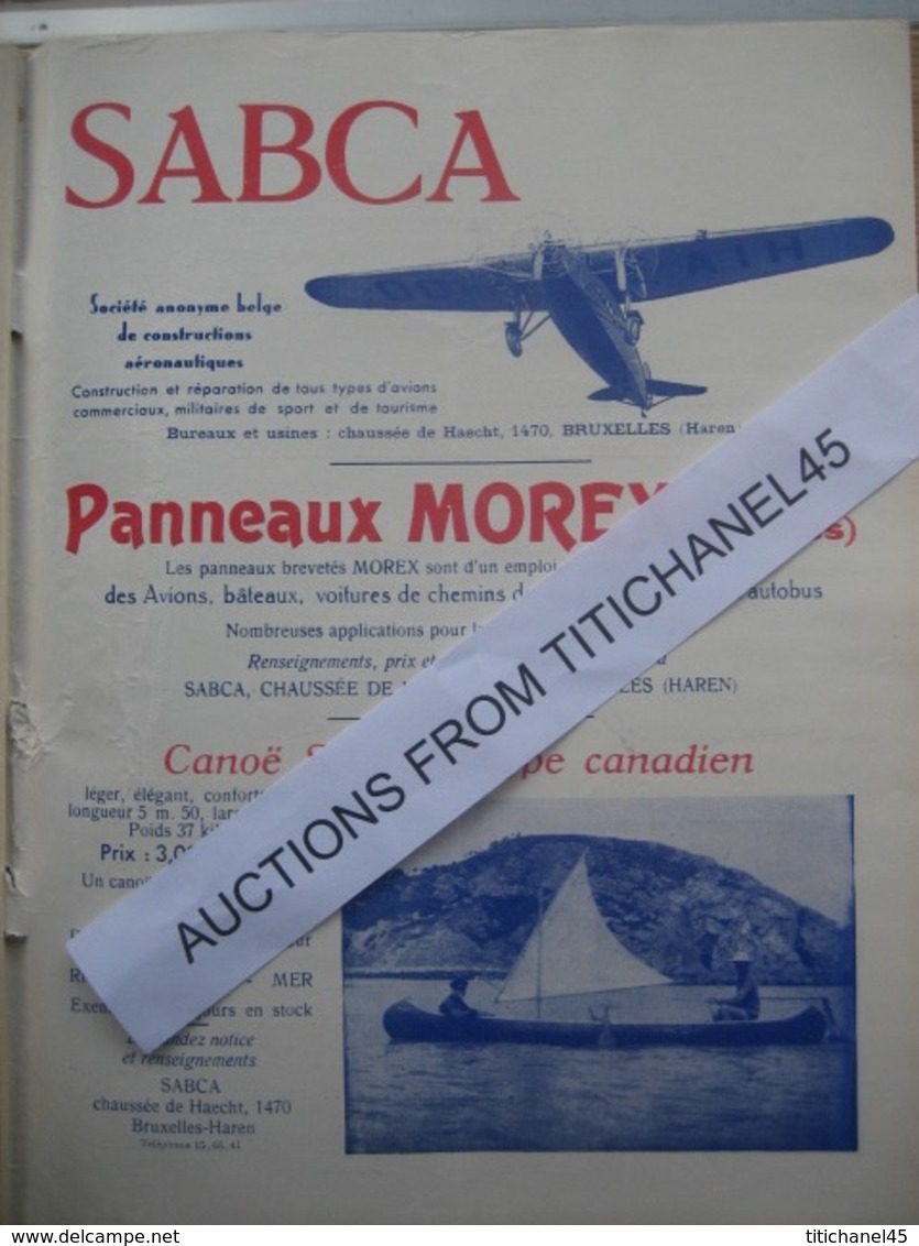 LA CONQUETE DE L'AIR 1932 n°11 - GRAF ZEPPELIN - VICKERS VESPA - LOCKHEED-ORION-FOKKER F VIIa- Teddy FRANCHOMME