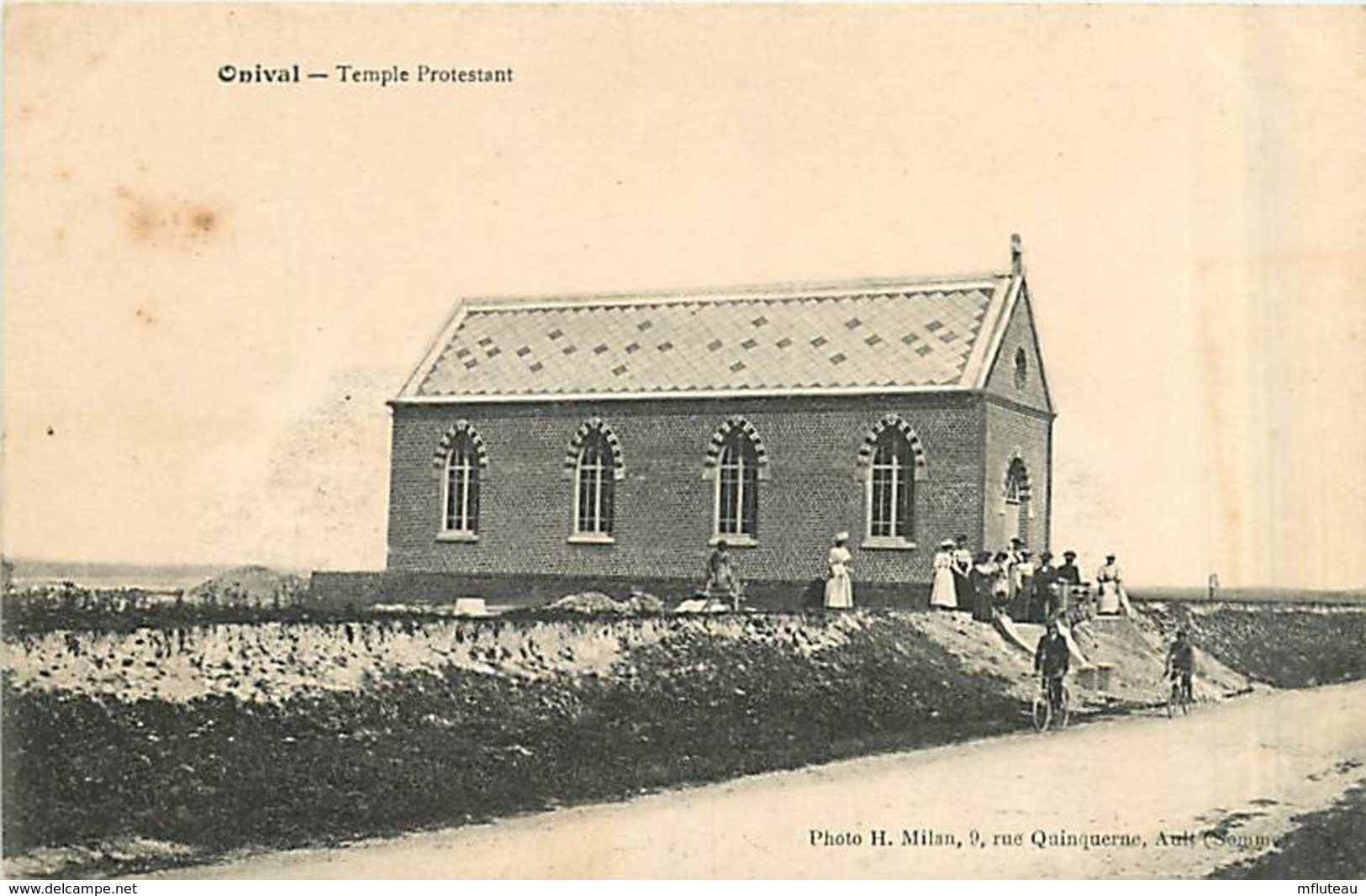 80* ONIVAL  Temple Protestant                     MA97,0035 - Bois-de-Cise