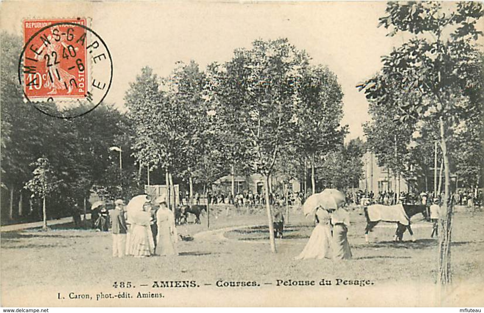 80* AMIENS  Courses  - Pesage                     MA97,0049 - Amiens