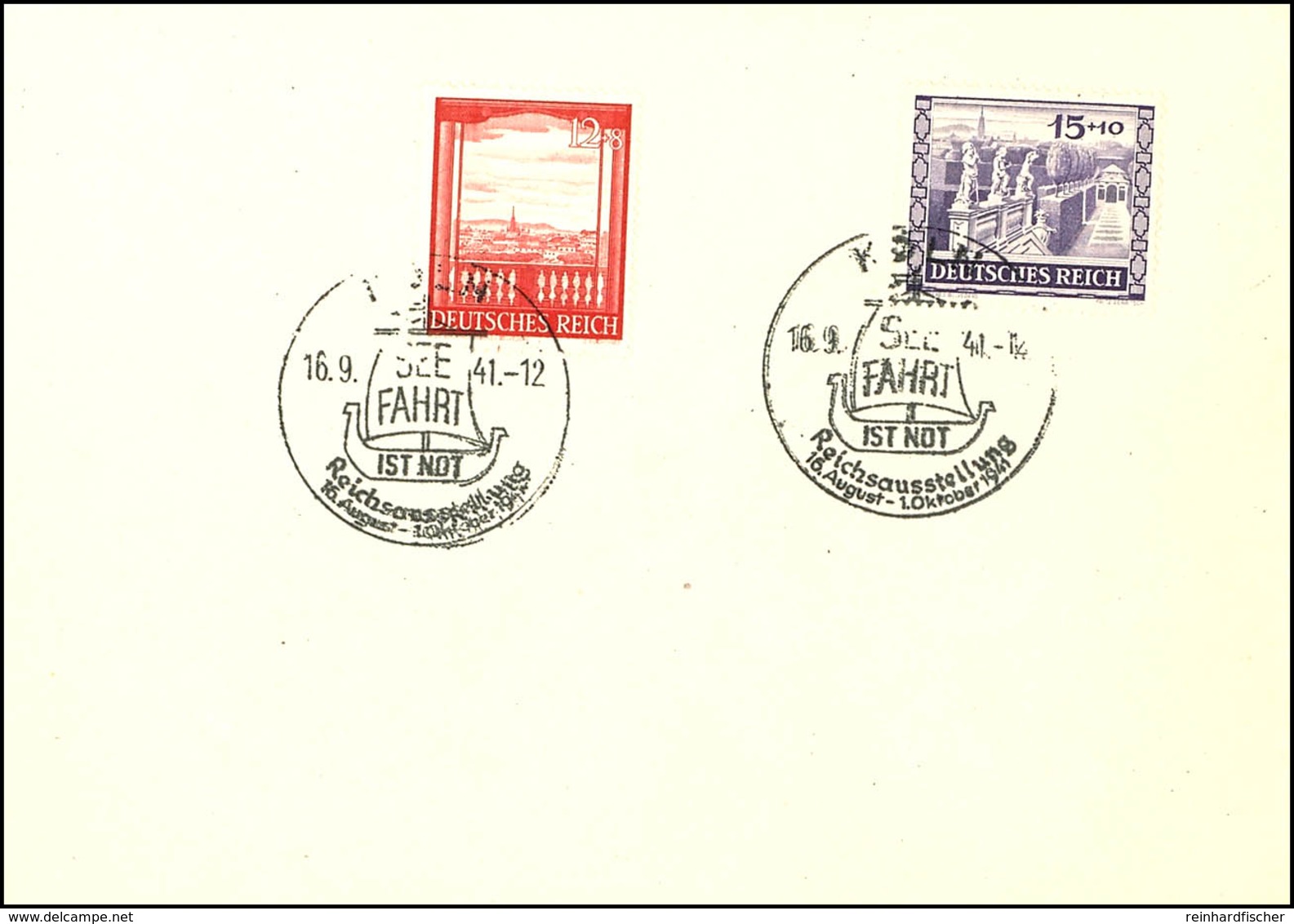 Wiener Messe A. FDC, Tadellos, Fotobefund Schlegel BPP, Katalog: 804/05 BF - Other & Unclassified