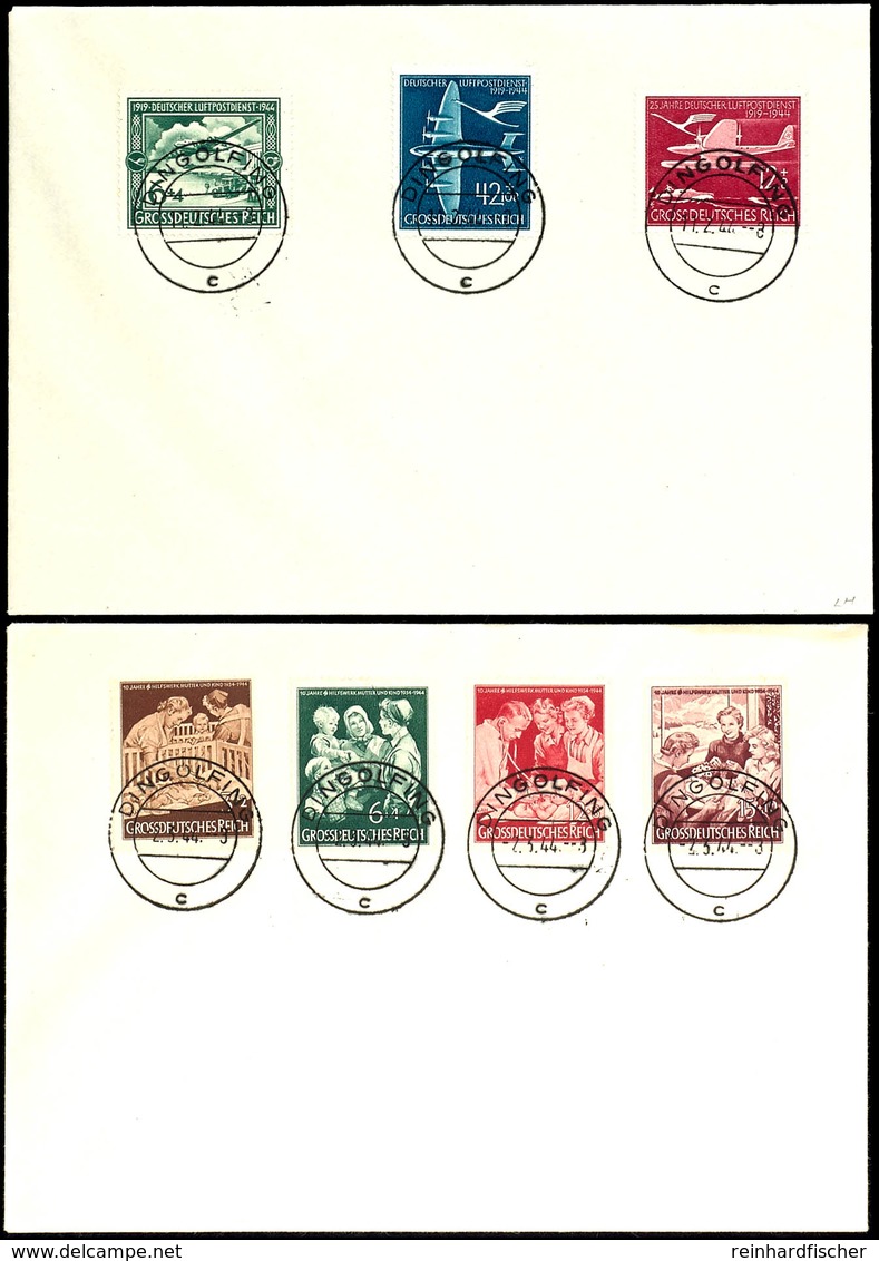 Luftpostdienst Und WHW Je A. FDC, Katalog: 866/72 BF - Altri & Non Classificati