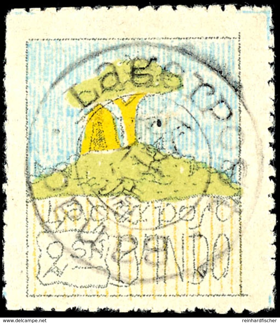 BANDO: 1918, 1 Sen Gestempelt, Selten, Katalog: 1 O - Andere & Zonder Classificatie