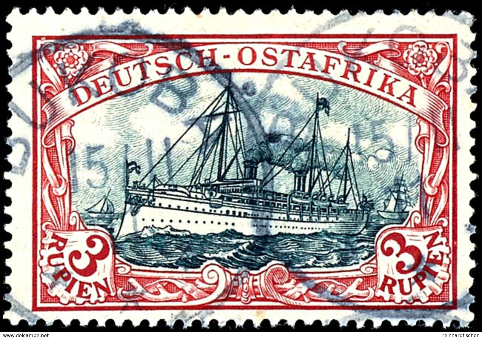 40 Pesa Bis 3 Rupien Je Tadellos Gestempelt, Mi. 418,--, Katalog: 18/21 O - Afrique Orientale