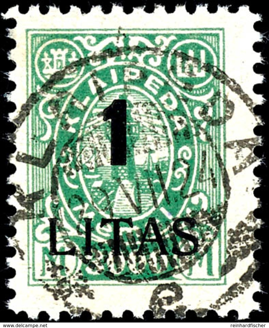 15 Cent. Auf 40 M. Bis 1 Litas Auf 3000 M., Satz Komplett, Sauber Gestempelt, Bis Auf Nr.202 Und 204 Alle Werte Bestens  - Klaipeda 1923