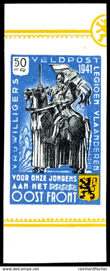 +50 Fr. Symbolische Darstellungen Ungezähnt, 4 Werte Komplett, Tadellos Postfrisch, Unsigniert, Mi. 325.-, Katalog: I/IV - Other & Unclassified