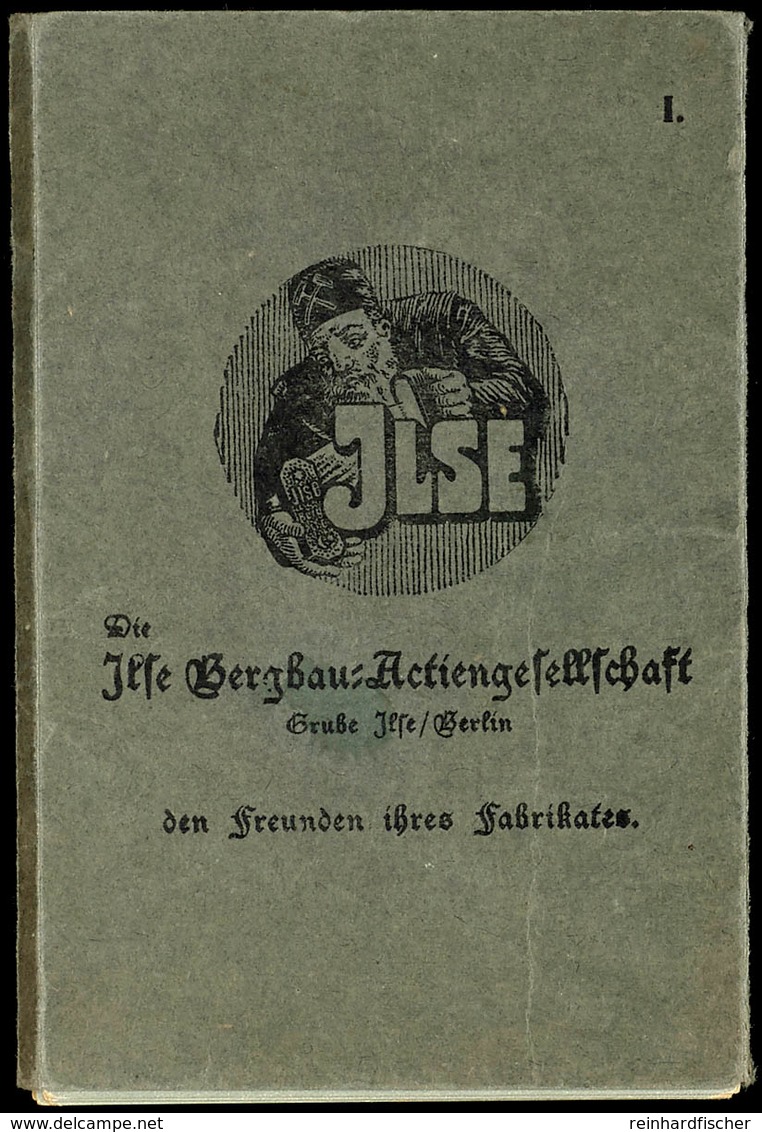 Ilse Bergbau-Actiengesellschaft, Grube Ilse Berlin, 8 Color Karten Mit Berühmten Persönlichkeiten Der Deutschen Geschich - Altri & Non Classificati