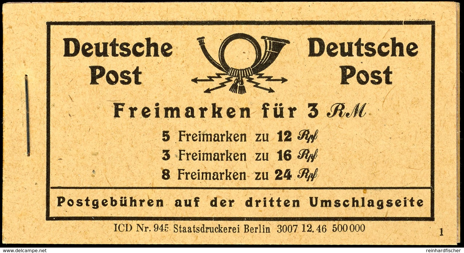 Markenheftchen 50 Tadellos Postfrisch, Mi. 60.-, Katalog: MH50 ** - Other & Unclassified