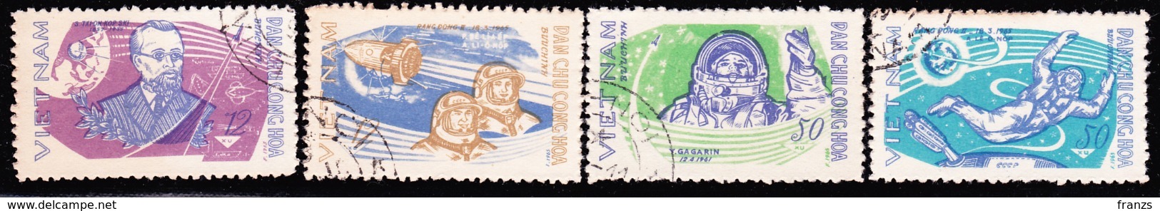 Vietnam North 1965 Michel # 401-04 Cancel NH, - Vietnam