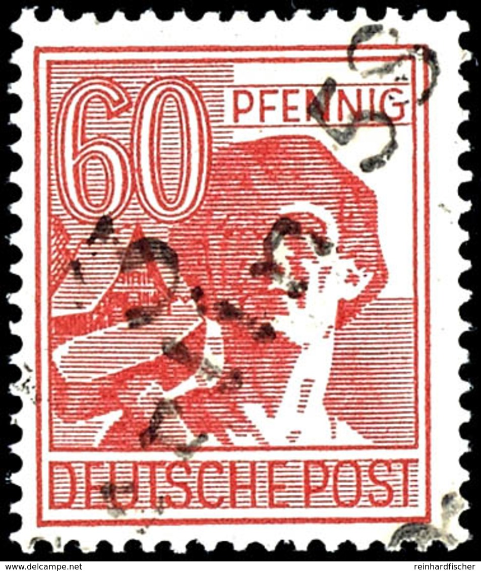 60 Pfg. Hell, Berlin 55, Postfrisch, Einwandfreie Erhaltung, Michel 250,-, Gepr. Busse BPP, Katalog: 179I ** - Altri & Non Classificati