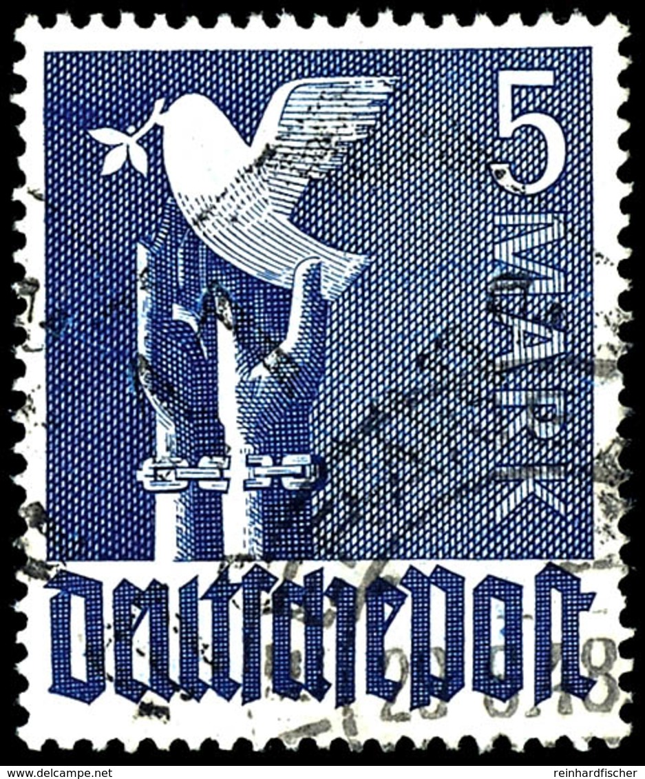 Meerane, 2 Mark Type A, 3 Mark Type B, 5 Mark Type C Gestempelt, Kabinett, Michel 1980,-  Gepr. Dr. Böheim BPP, Katalog: - Sonstige & Ohne Zuordnung