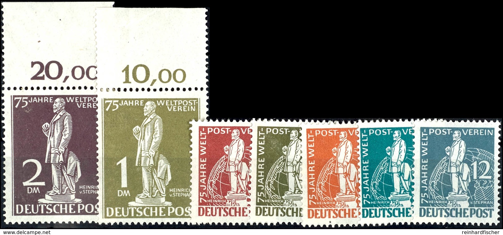 UPU, Tadellos Postfrisch, Markwerte Vom Oberrand, Mi. 750,-, Katalog: 35/41 ** - Autres & Non Classés