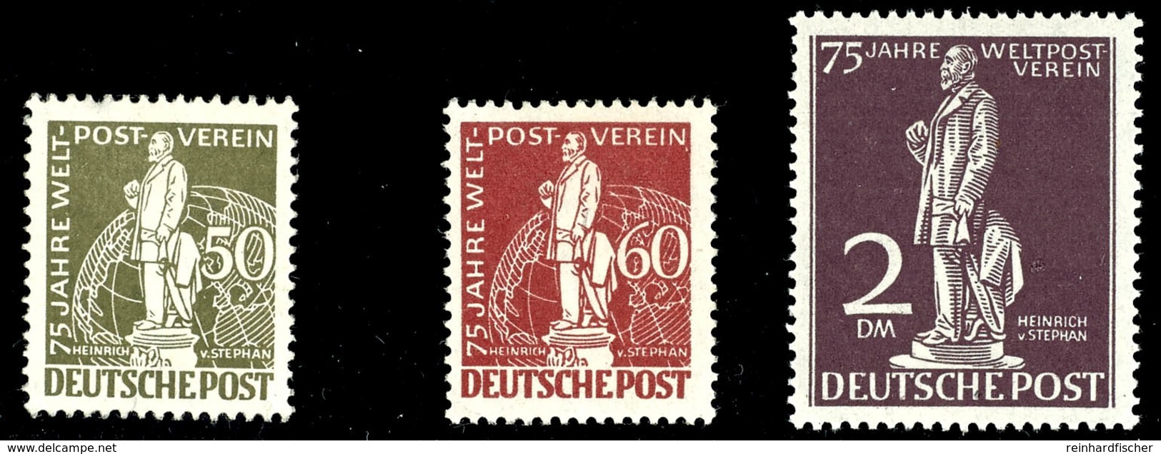 50, 60 Pfg. Und 2 Mk. UPU, Je Postfrisch, Mi. 550,-, Katalog: 38,/39,41 ** - Autres & Non Classés