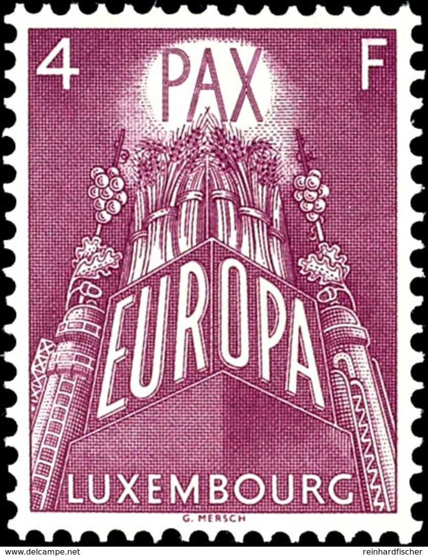 2 - 4 Fr. Europa Komplett Postfrisch, Mi. 200.-, Katalog: 572/74 ** - Luxembourg