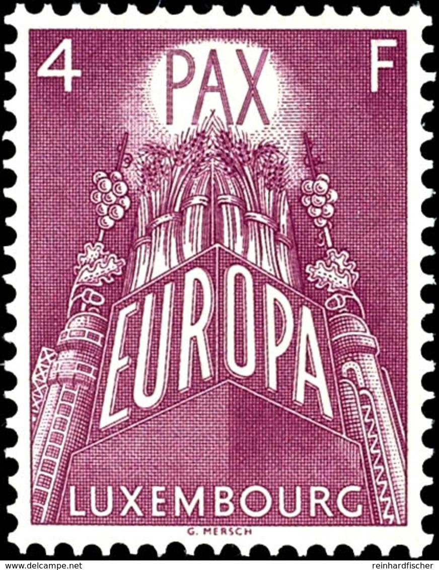 2 - 4 Fr. Europa Komplett Postfrisch, Mi. 200.-, Katalog: 572/74 ** - Luxemburg