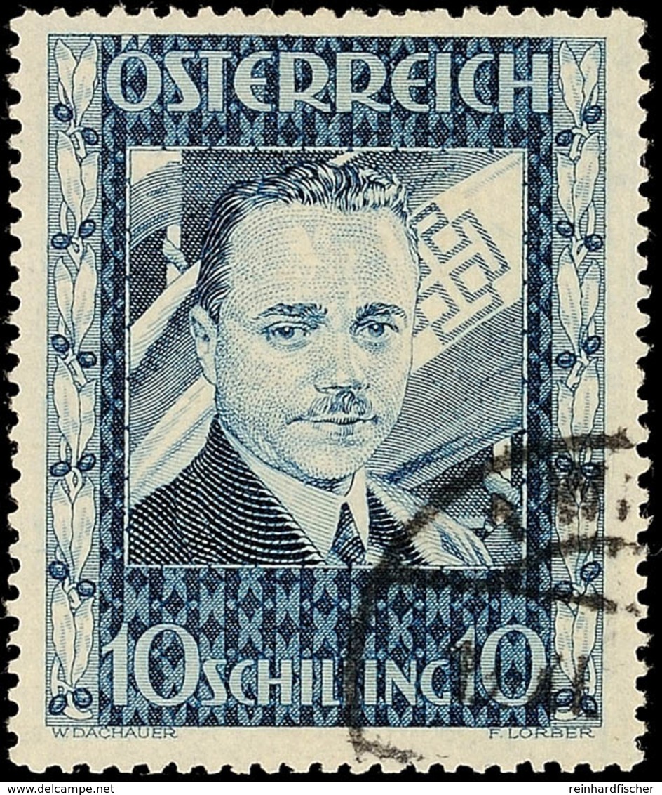 10 Sch. Dollfuß, Gestempelt, Tadellos, Mi. 1200,-, Katalog: 588 O - Altri & Non Classificati