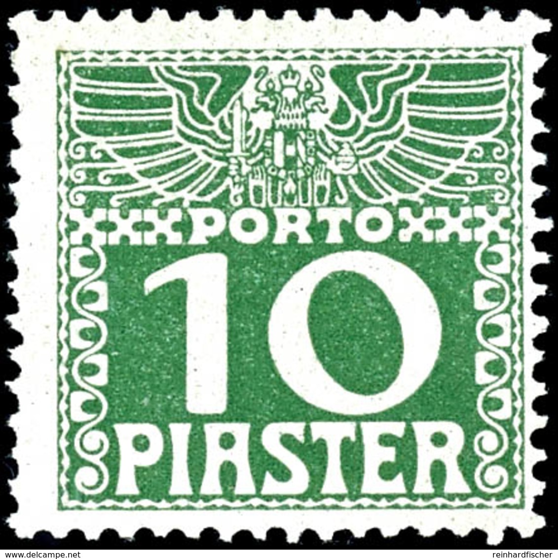 1909, 1/4 - 30 Pia Ziffern Auf Dünnem Glanzlosen Papier, 9 Werte Komplett, Postfrisch, Selten Angeboten, Mi. 570.-, Kata - Sonstige & Ohne Zuordnung