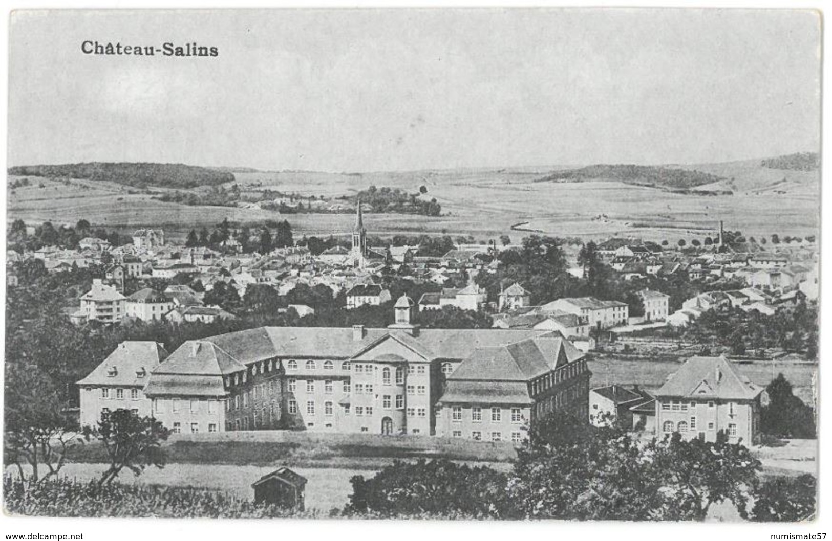 CPA CHATEAU SALINS - Verlag Gaston Canton - Chateau Salins