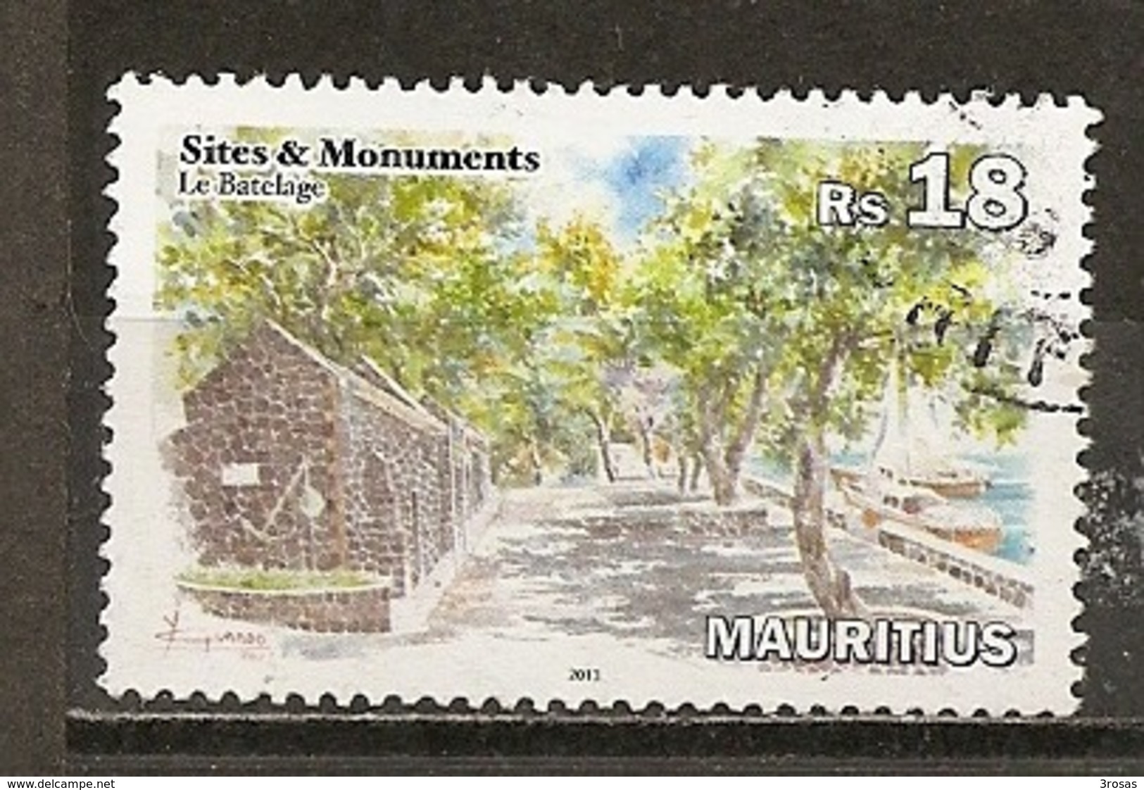 Maurice Mauritius 2013 Le Batelage Obl - Maurice (1968-...)