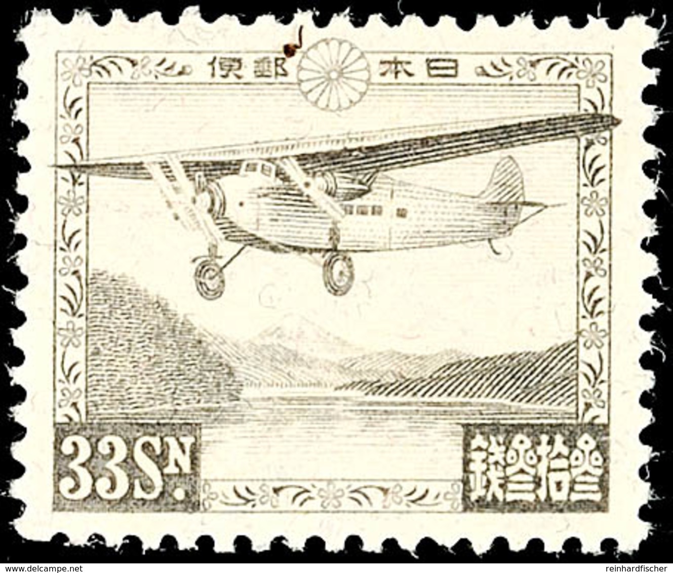 1929, 1934, 8 1/2 S. Bis 33 Sen Und 9 1/2 Sen "Flugzeug", Flugpost-Ausgabe 1929 Und 1934, Ausgabe 1929 Tadellos Postfris - Otros & Sin Clasificación