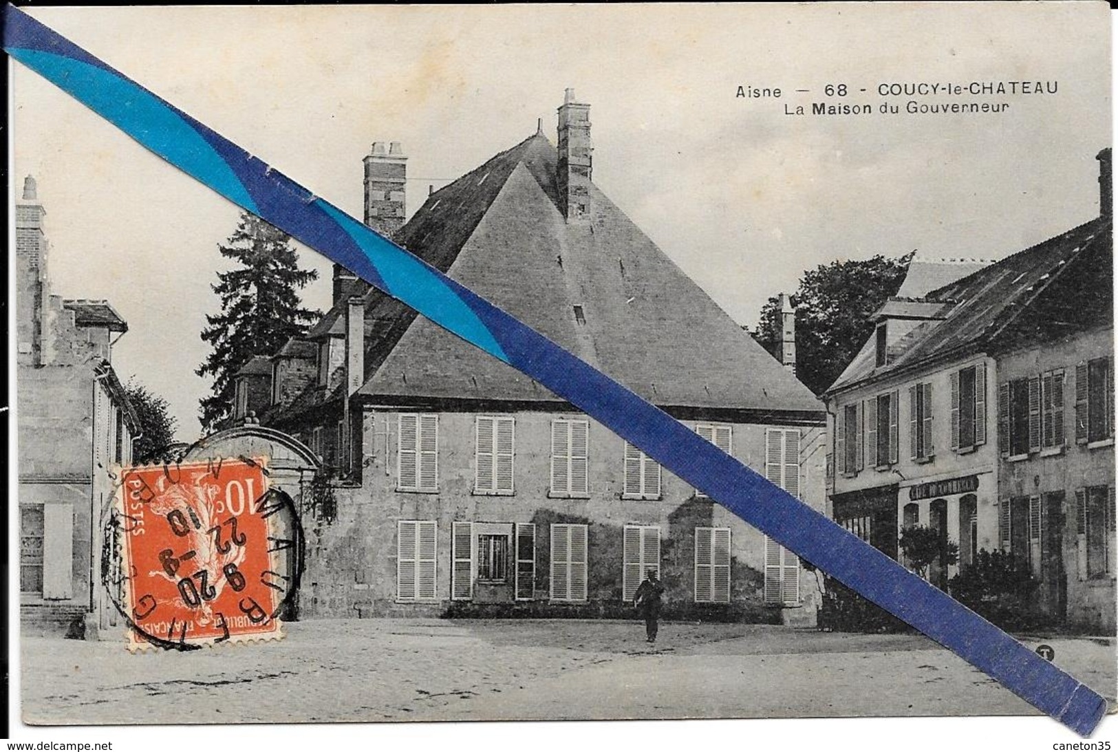 Coucy Le Chateau - Maison Du Gouverneur  - Circulé - Other & Unclassified