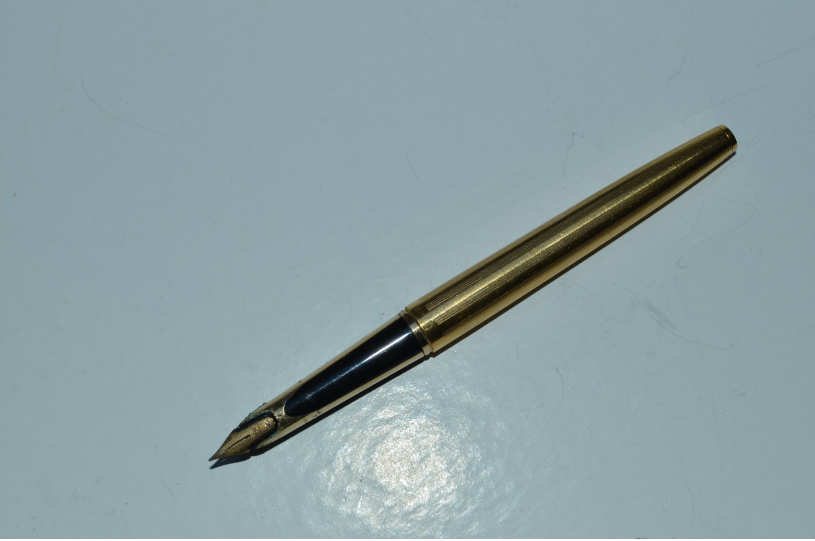 Stylo (plume OR 18K) Waterman Plaqué OR Vintage - Schrijfgerief