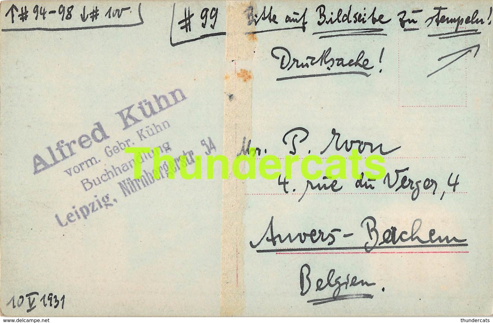 CPA CARTE MAXIMUM CARD REICHSPRASIDENT VON HINDENBURG 1931 - Brieven En Documenten