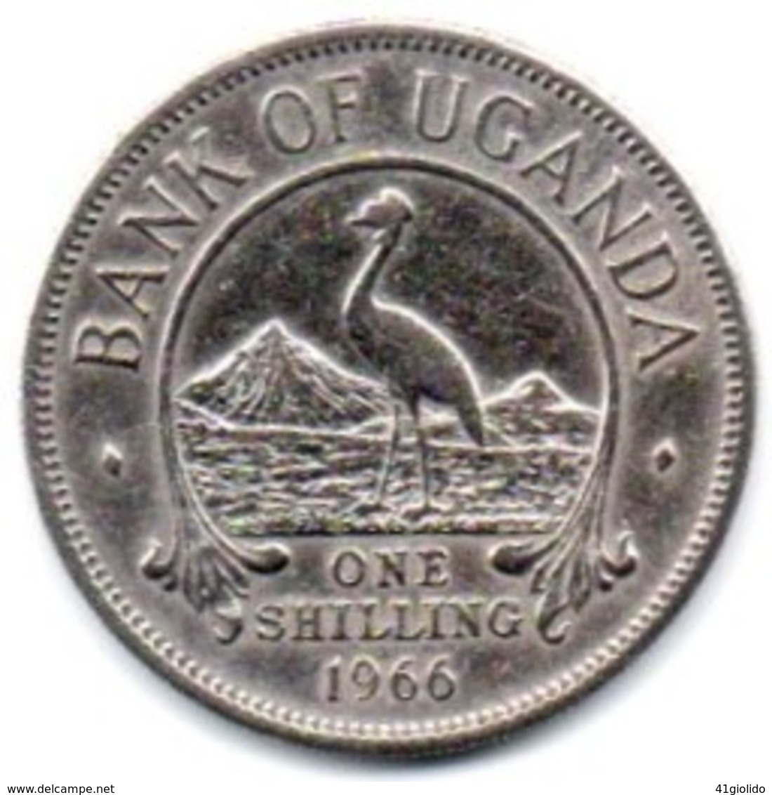 Uganda 1 Sgilling 1966 - Oeganda