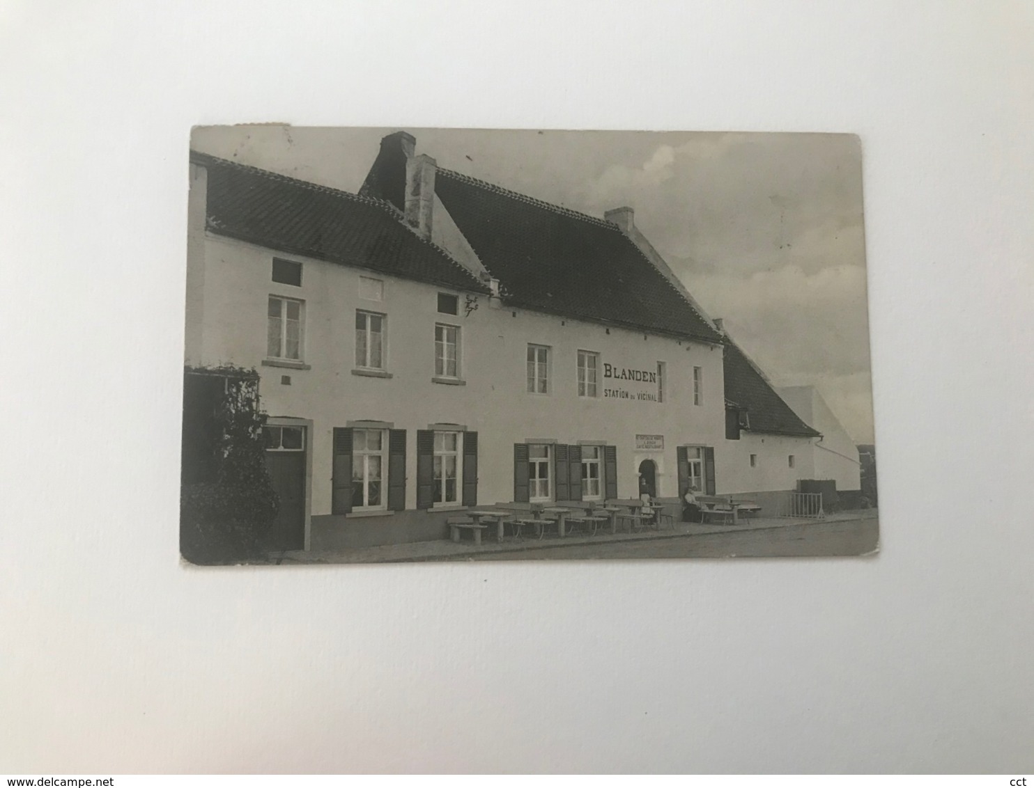 Blanden Oud-Heverlee  Station Du Vicinal  ( Au Château De Namur A.Binon, Café-Restaurant ) - Oud-Heverlee