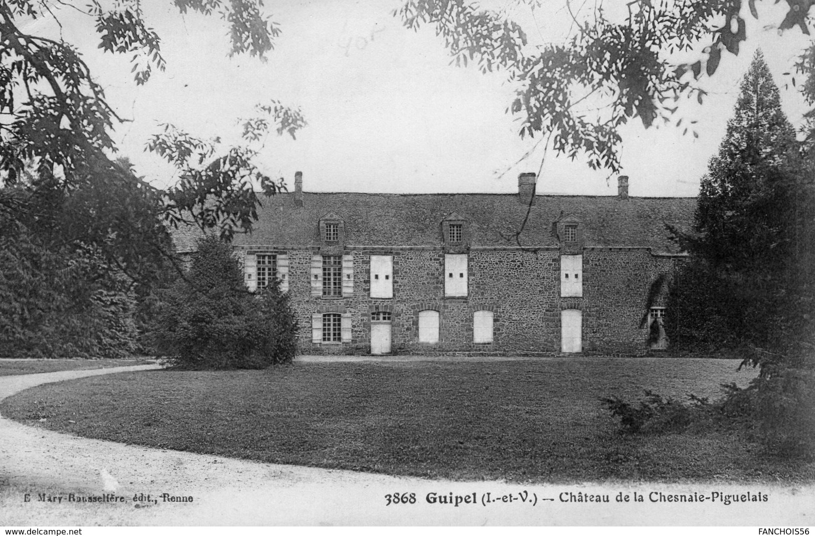 Guipel (35) - Château De La Chesnaie - Piguelais. - Autres & Non Classés