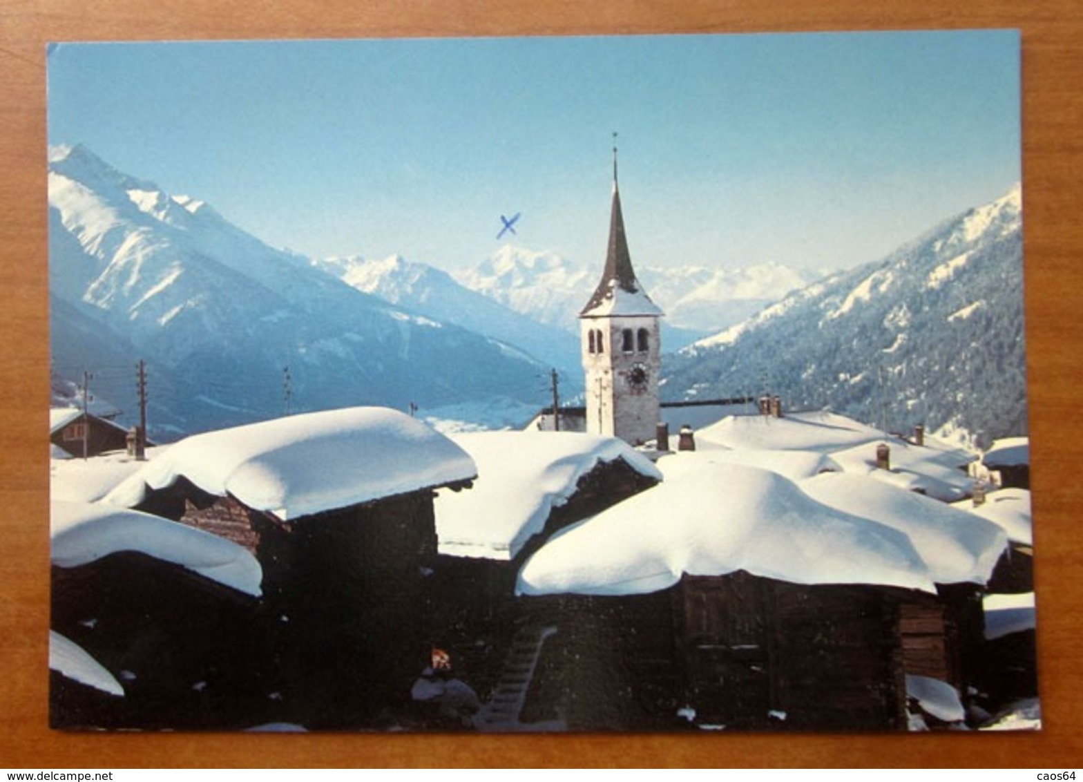 Bellwald SVIZZERA Cartolina - Bellwald