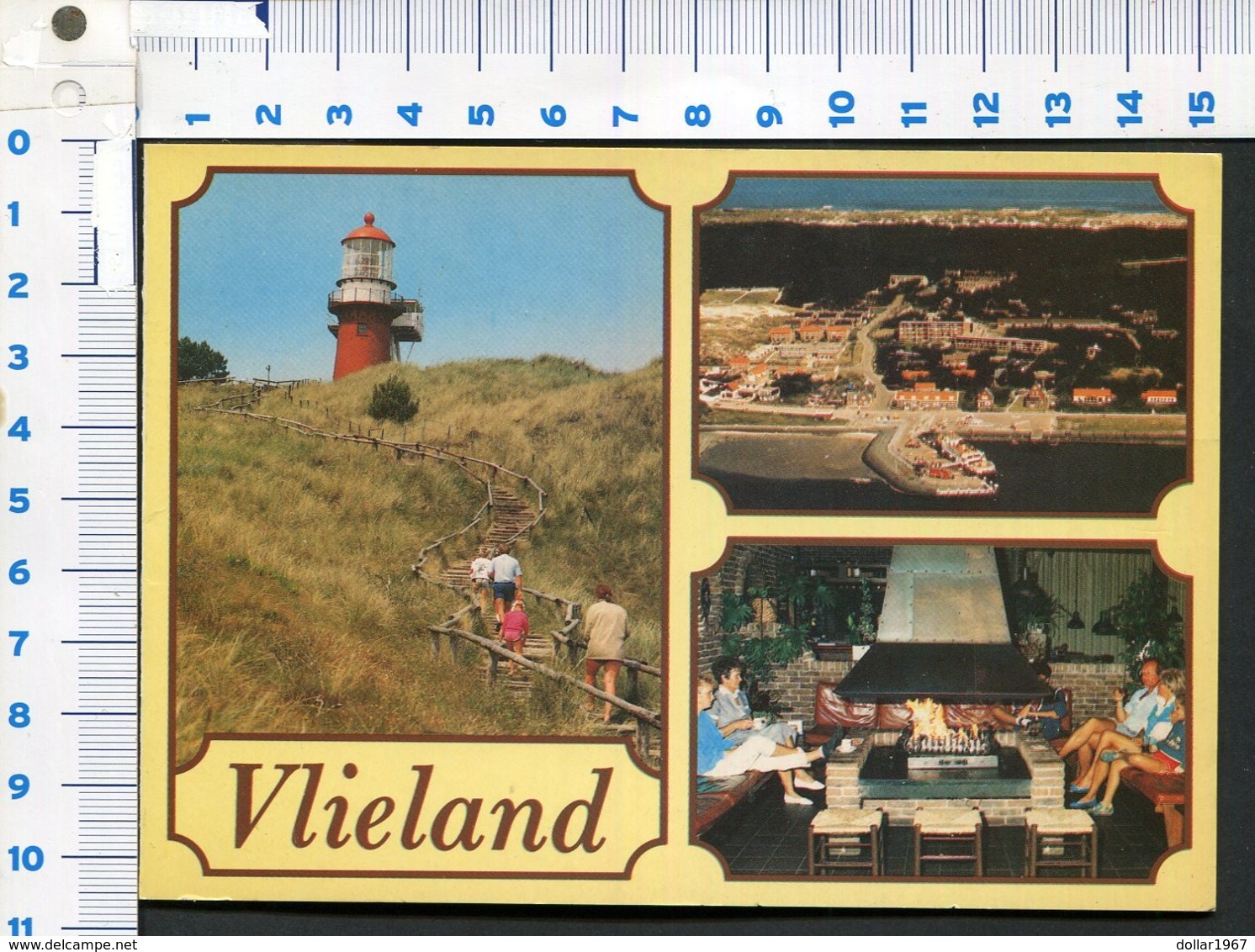 Informatie Kaart Hotel Zeezicht - Havenweg 1 - Oost Vlieland..- NOT  Used - See The 2 Scans For Condition( Originaal) - Vlieland