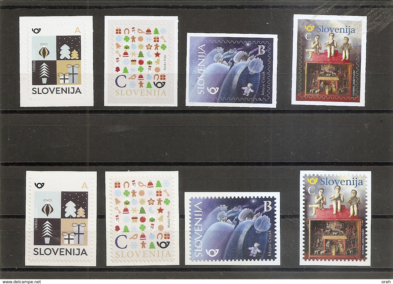 SLOVENIA  2019,CCHRISTMAS AND NEW YEAR,FROM BOOKLET,FROM SHEET,MNH - Slowenien