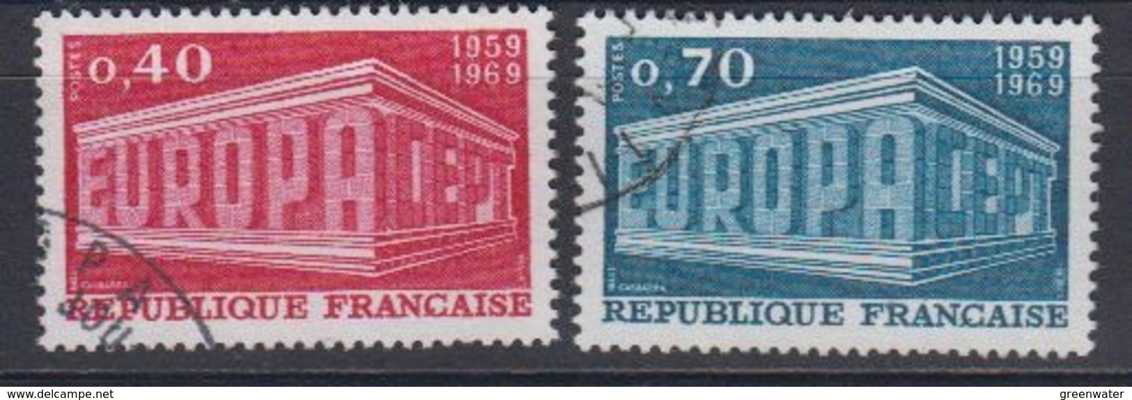 Europa Cept 1969 France 2v Used (45167D) - 1969