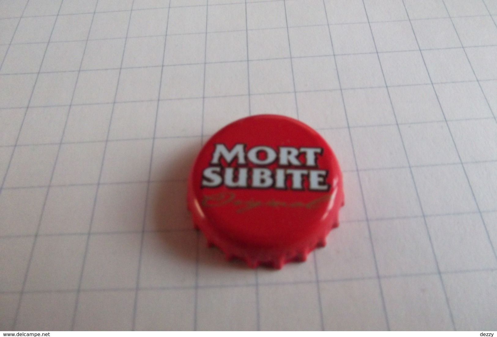 BEERCAPS BELGIUM/BIERDOPPEN BELGIË : MORT SUBITE ORIGINAL - Beer