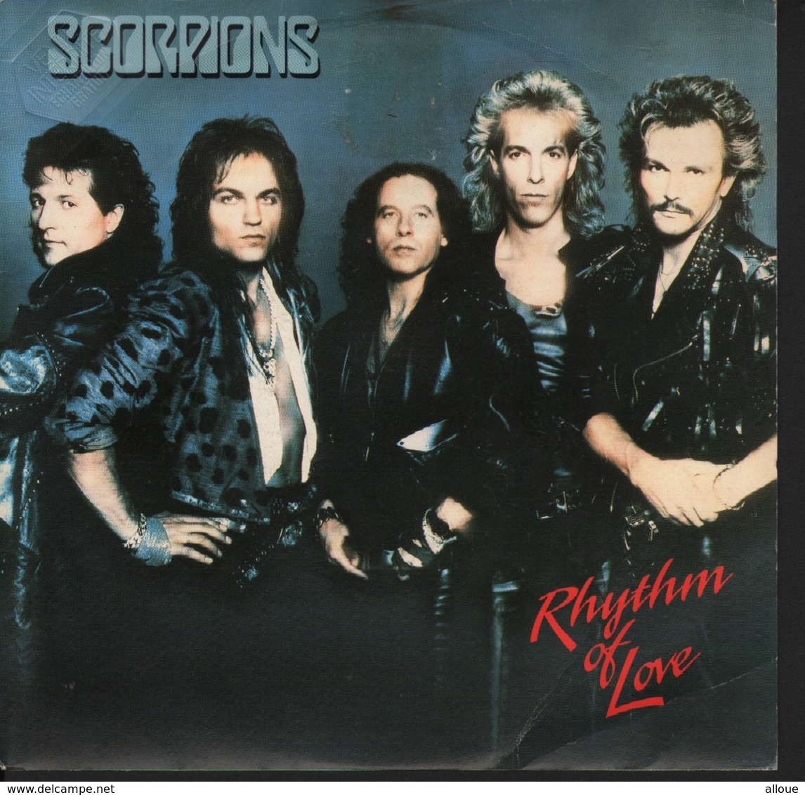 SCORPIONS - FRENCH SINGLE RHYTHM OF LOVE - Hard Rock & Metal