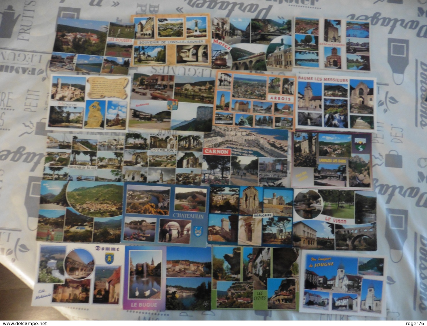 LOT  DE 55   CARTES  POSTALES    MULTIVUES    DE  FRANCE - 5 - 99 Cartes