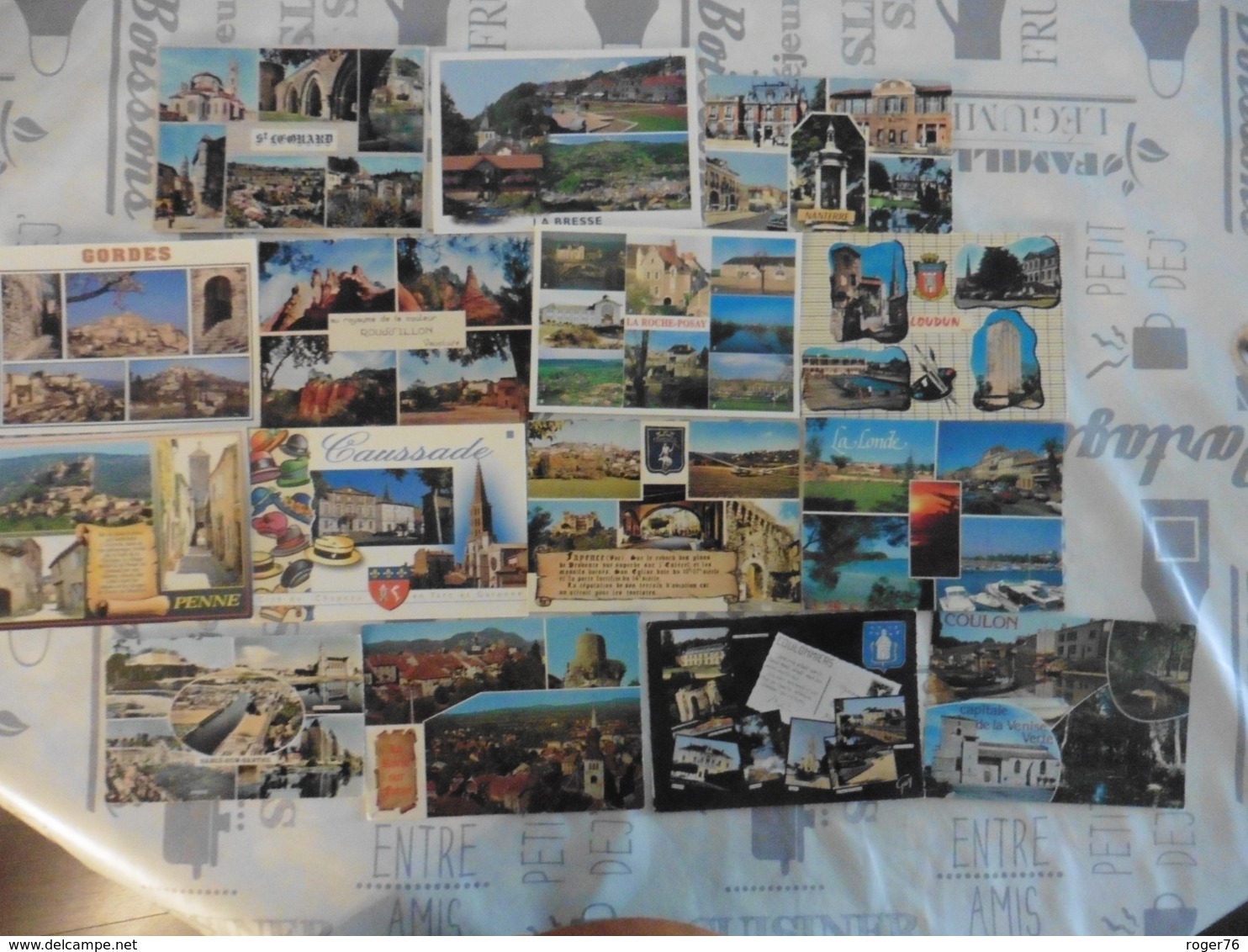 LOT  DE 55   CARTES  POSTALES    MULTIVUES    DE  FRANCE - 5 - 99 Cartes