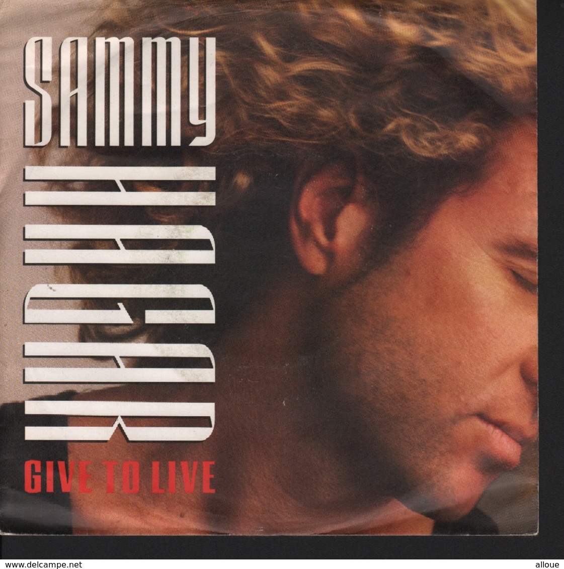 SAMMY HAGAR - SINGLE - GIVE TO LIVE + WHEN THE HAMMER FALLS - Hard Rock & Metal