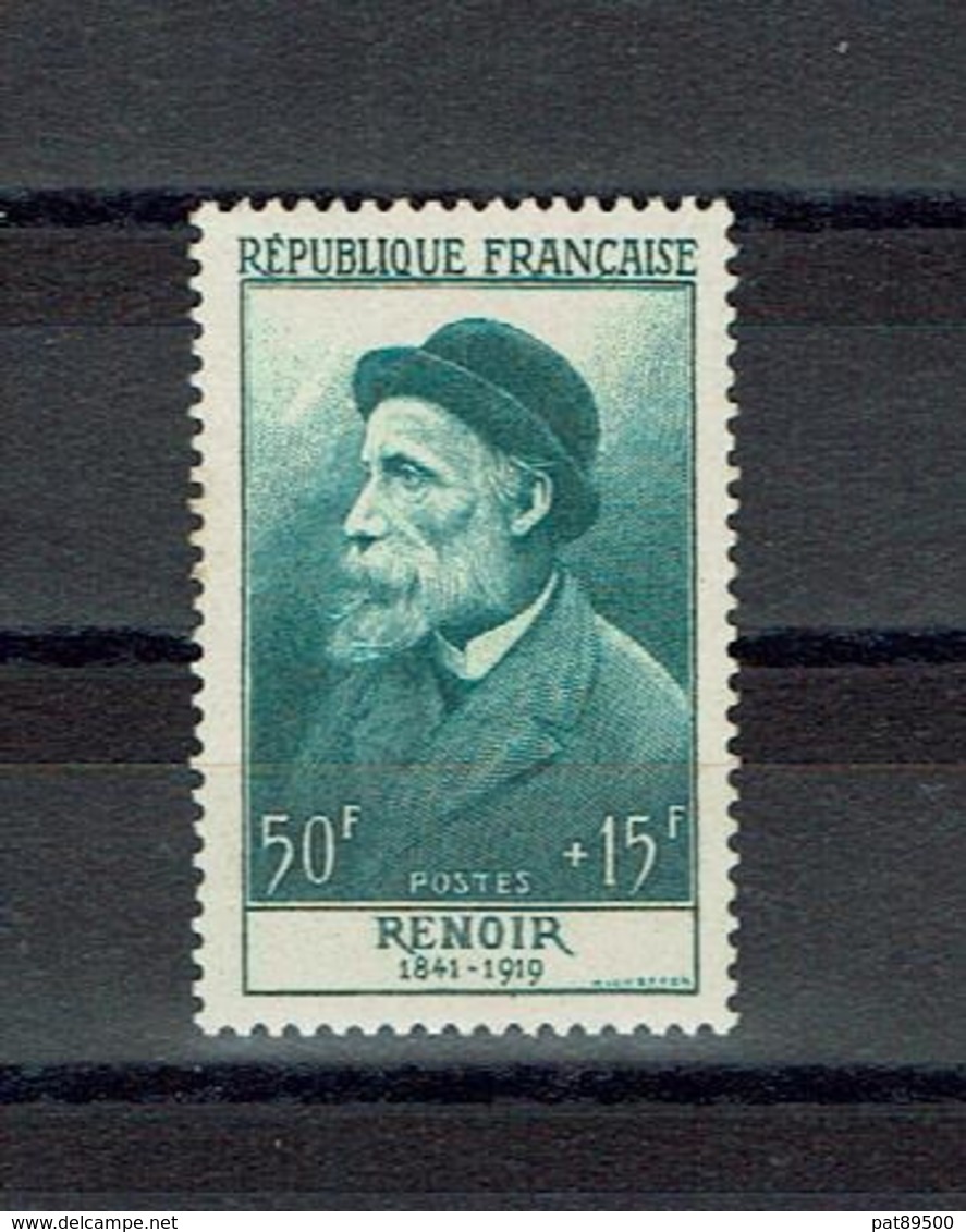 FRANCE 1955 / Theme Arts Peinture / RENOIR Yt N° 1032** Neuf Sans Charnière //  Cote 2019 = 35.00 Euros // - Sonstige & Ohne Zuordnung