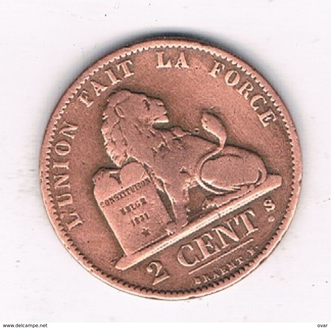 2 CENTIMES 1873 BELGIE /8527/ - 2 Cents