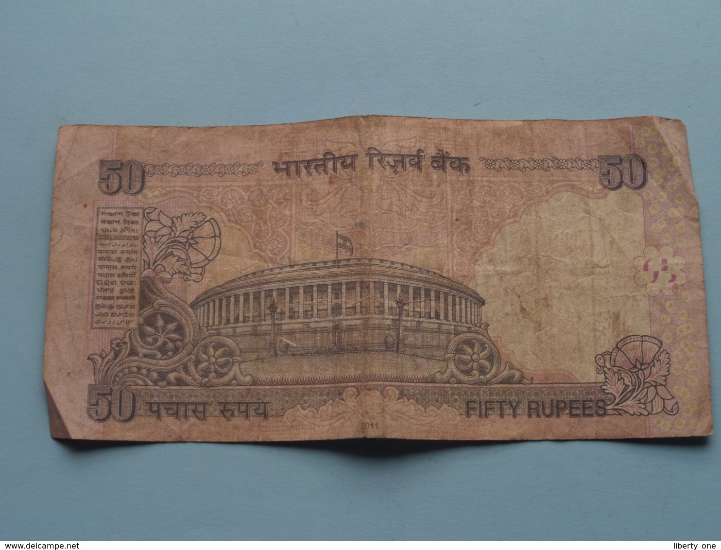 50 ( Fifty ) RUPEES : 6EF 50J824 ( Reserve Bank Of India ) ! - Inde