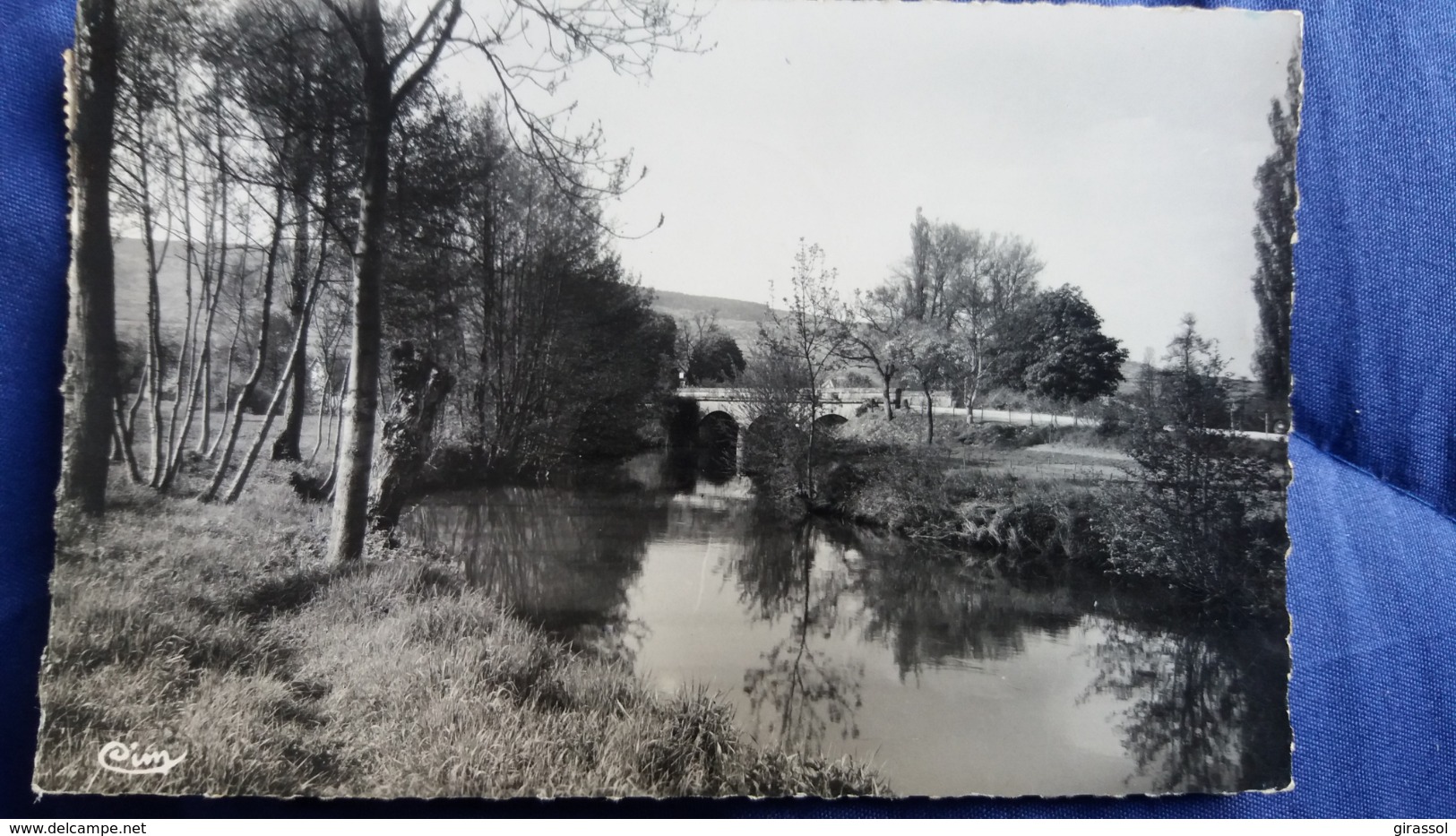 CPSM SANTENAY LES BAINS COTE DOR PONT SUR LA DHEUNE ED CIM - Otros & Sin Clasificación