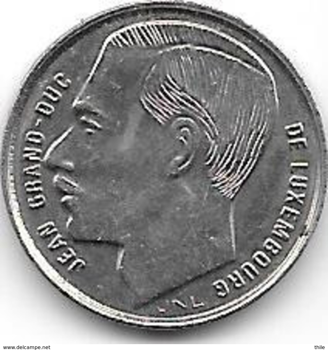 LUXEMBOURG - 1 Franc 1990 - Luxembourg