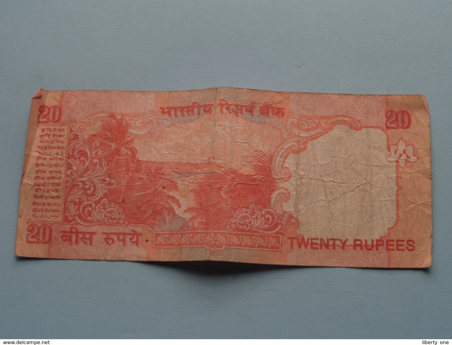 20 ( Twenty ) RUPEES : 82W 898672 ( Reserve Bank Of India ) ! - India