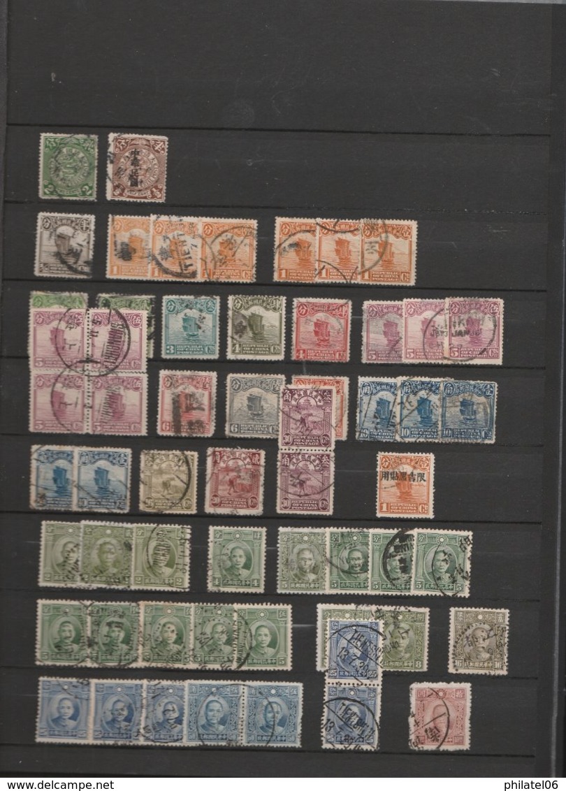 CHINA COLLECTION STAMPS USED - Other & Unclassified